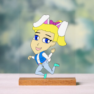 Panneau En Acrylique chibi bunnygirl