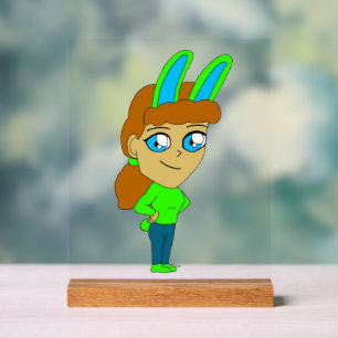 Panneau En Acrylique chibi bunnygirl