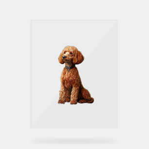 Panneau En Acrylique Chiens Amoureux des animaux de canicules amusants 