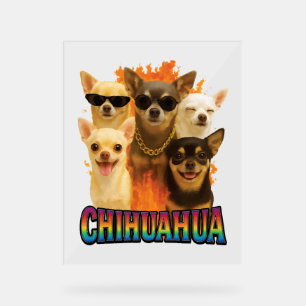 Panneau En Acrylique Chihuahua