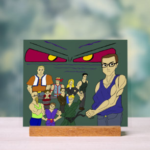 Panneau En Acrylique classe inspiration anime