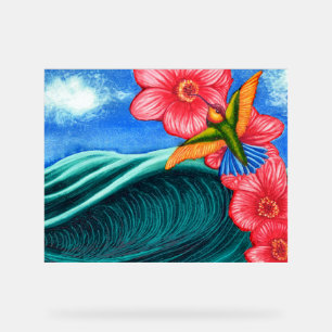 Panneau En Acrylique Colibri OceanPrint, Poster Paper (Matte)