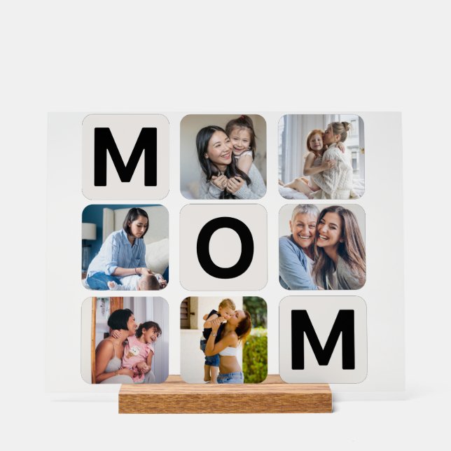 Panneau en acrylique Collage de photos de la fête  (Recto)