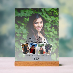 Panneau En Acrylique Collage photo moderne Gardiens de graduation   BLA