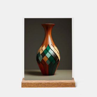 Panneau En Acrylique Collection de Vases Design Modernes – Ensemble Scu