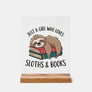 Panneau En Acrylique Conception de T-shirt de lecture de livre pour amo