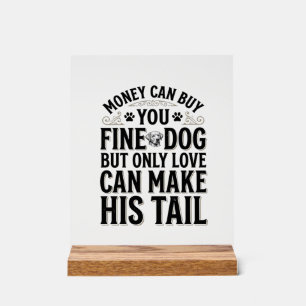 Panneau En Acrylique Conception de typographie de citation d'amour de c