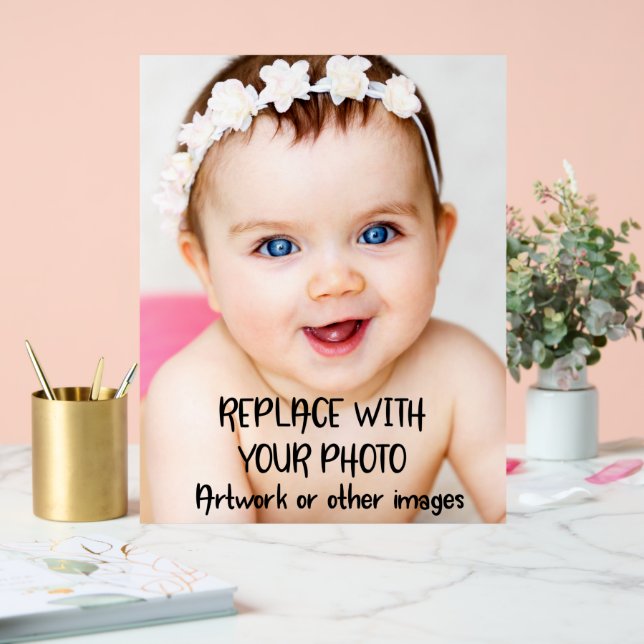 Panneau En Acrylique Concevez votre propre personnalisation personnalis (Mariage)