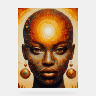 Panneau En Acrylique Conexión Cósmica