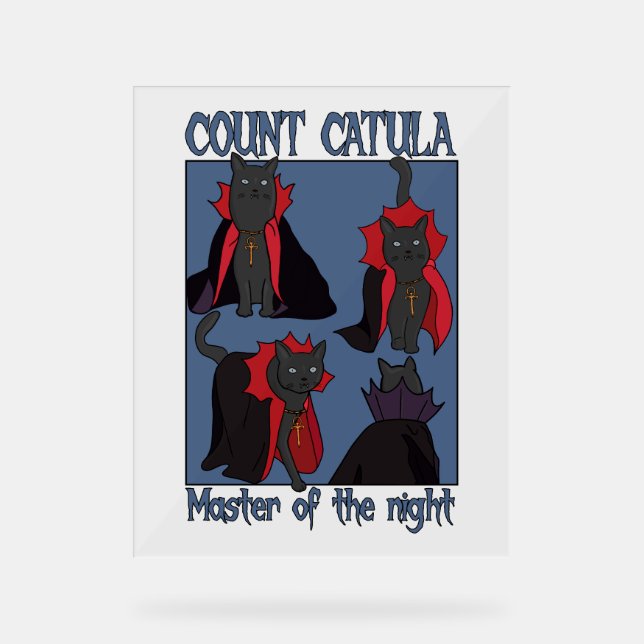 Panneau En Acrylique Count Catula Master of the Night (Recto)
