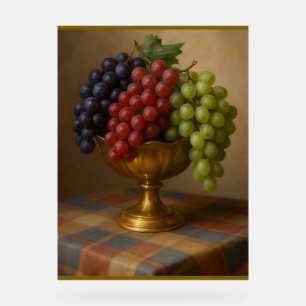 Panneau En Acrylique Coupe d'Or de Raisins
