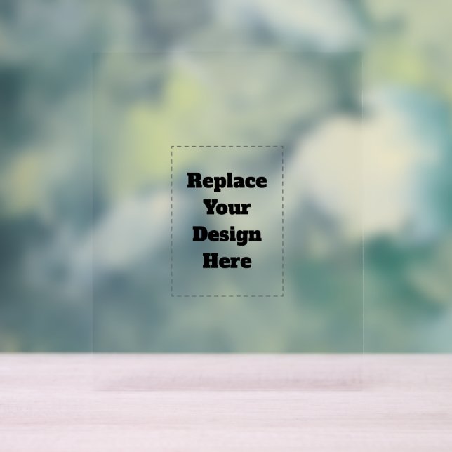 Panneau En Acrylique Create Your Own white  (Neutre)