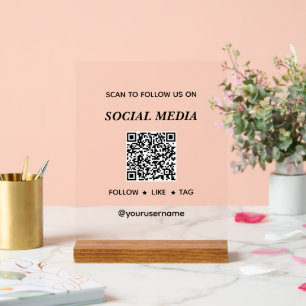 Panneau En Acrylique Créez Votre Propre Analyse Pour Suivre Social Medi