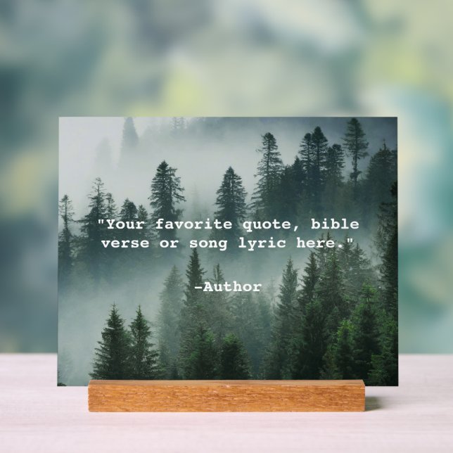 Panneau En Acrylique Créez votre propre devis (Neutre)