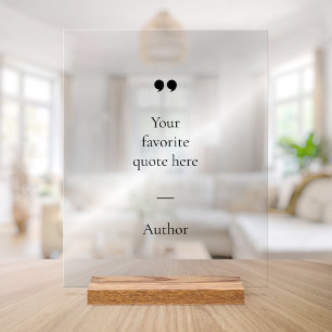 Panneau En Acrylique Créez votre propre devis