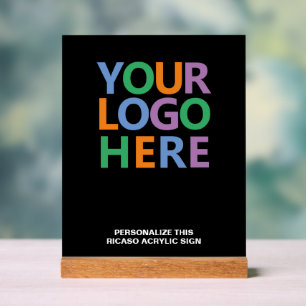 Panneau En Acrylique Créez votre propre logo personnalisé