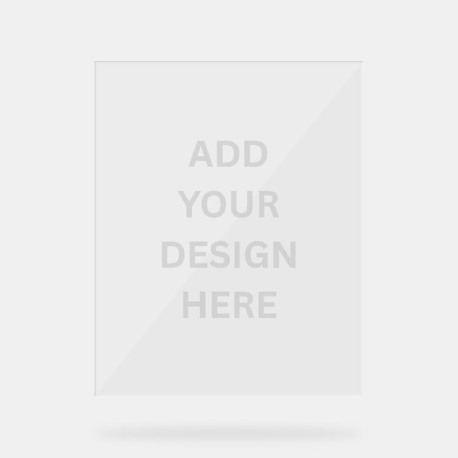 Panneau En Acrylique Créez votre propre signature acrylique (Recto)