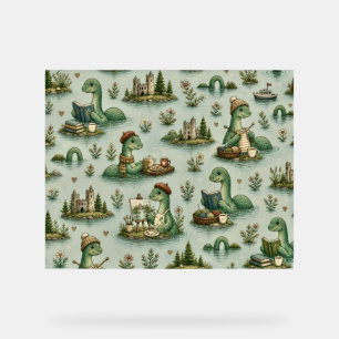Panneau En Acrylique Cryptides cosy Nessie Monstre du Loch Ness loisirs
