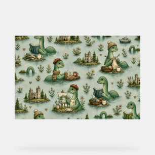 Panneau En Acrylique Cryptides cosy Nessie Monstre du Loch Ness loisirs