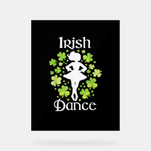Panneau En Acrylique Danse irlandaise - Danse irlandaise Ceili Reel Dan