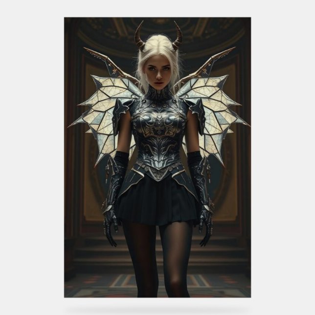 Panneau En Acrylique Dark Seraphim Queen (Recto)