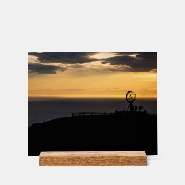 Panneau En Acrylique Das magische Nordkap (Recto)