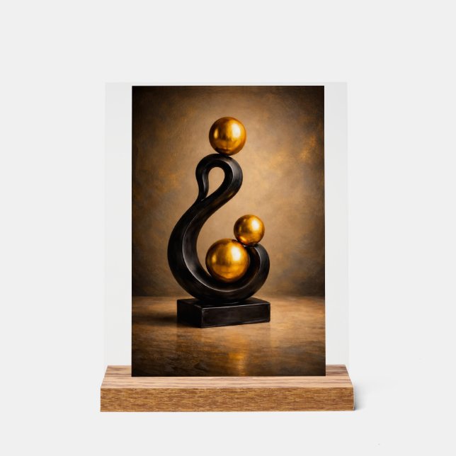 PANNEAU EN ACRYLIQUE DECO ART CHIC ET ELEGANT (Recto)