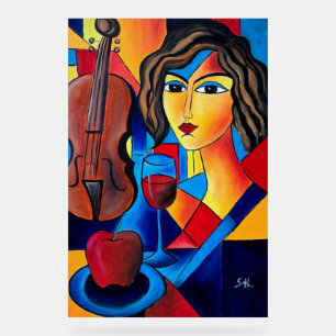 Panneau En Acrylique Déjeuner avec des Couleurs
