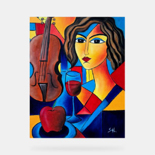 Panneau En Acrylique Déjeuner avec des Couleurs