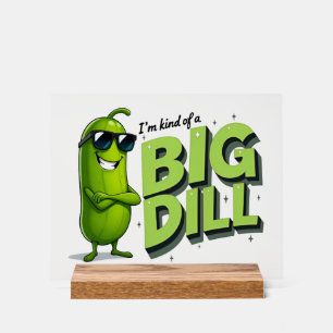 Panneau En Acrylique Dill Pickles Amateurs Cadeau - Drôle Drôle Dessins