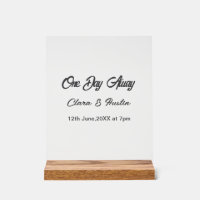 Dîner de répétition Un jour avant le nom de la nui