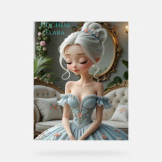 Panneau En Acrylique Duchess Elara: Graceful Elegance