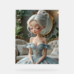Panneau En Acrylique Duchesse Elara : Élégance Gracieuse