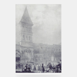 Panneau En Acrylique Église de l'abbaye Saint-Philibert de Tournus