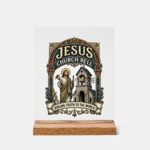 Panneau En Acrylique Église Jésus Bell Église Jésus Bell Chrétien Fait
