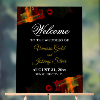 Panneau En Acrylique Elegant Classic Modern Trendy Pattern #903 Wedding