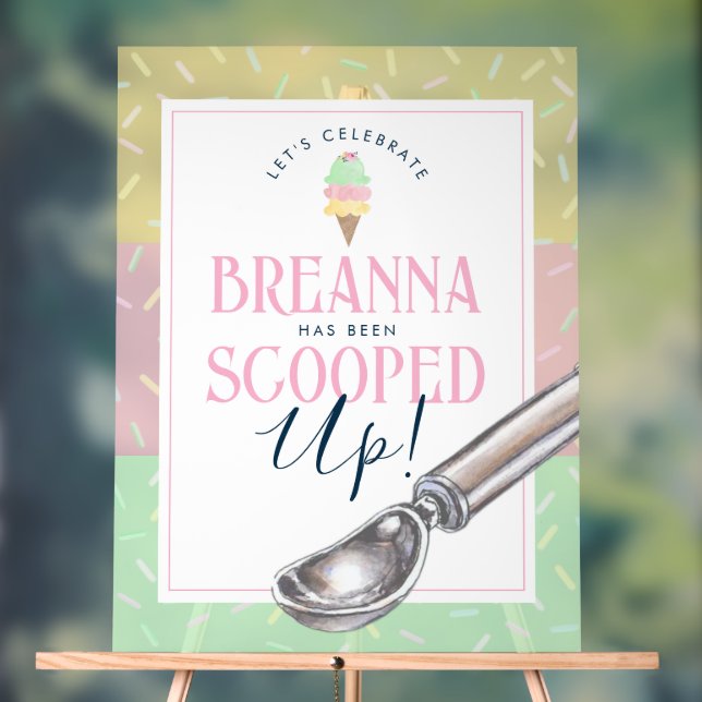 Panneau En Acrylique Elle a été rachetée 3 Shade Scoop (Neutre)