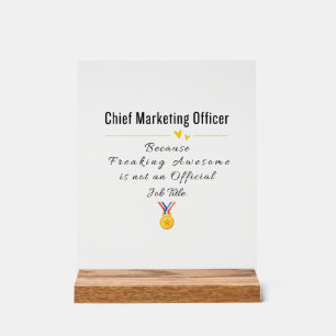 Panneau En Acrylique Enseigne de bureau en acrylique pour Directeur du 