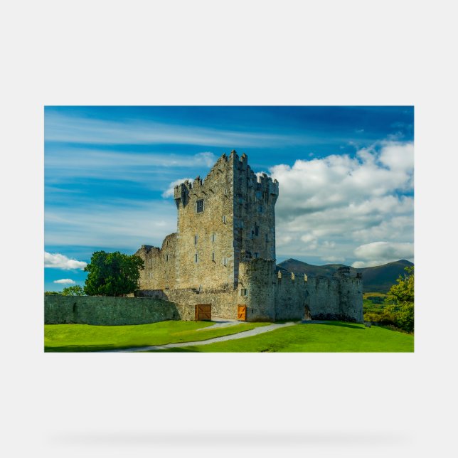 Panneau En Acrylique Enseigne en acrylique du château de Ross | Killarn (Recto)