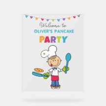 Enseigne en acrylique personnalisée pour fête de c