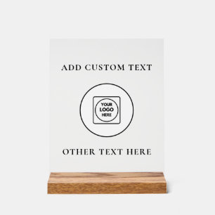 Panneau En Acrylique Enseigne personnalisée avec logo pour boutique éph