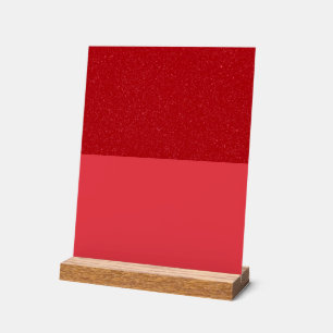 Panneau En Acrylique Enseigne personnalisée en acrylique rouge tomate –