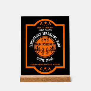 Panneau En Acrylique Éperlan aux airelles maison sur mesure