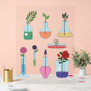 Panneau En Acrylique Équipement de laboratoire botanique