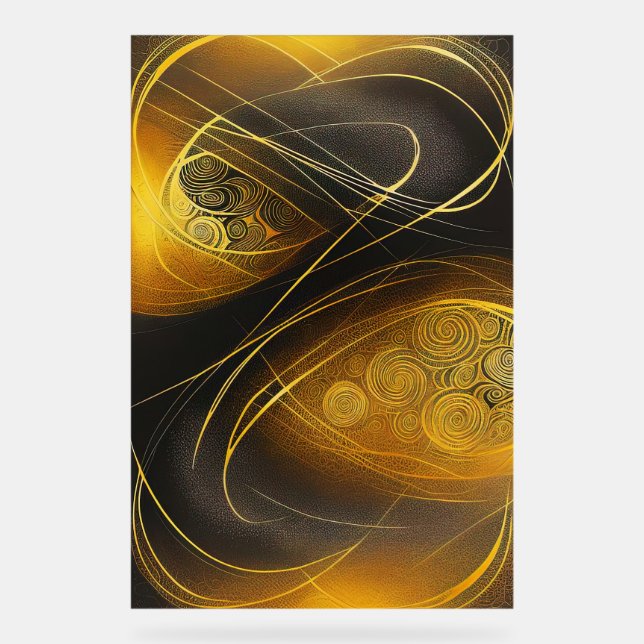 Panneau En Acrylique Eva 3 Résumé Design Symbole acrylique (Recto)