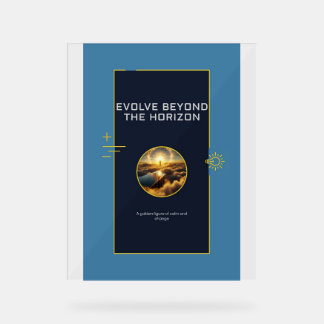 Panneau En Acrylique Evolve Beyond Poster print
