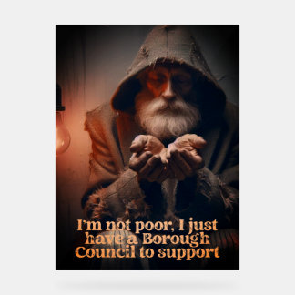 Panneau En Acrylique Expert fiscal du Conseil