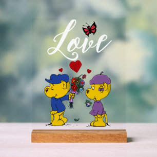 Panneau En Acrylique Ferald & Sahsha Ferret