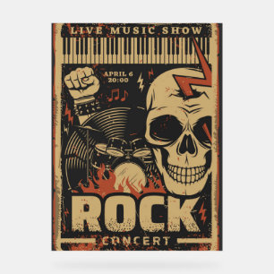 Panneau En Acrylique Fête de la bande