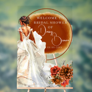 Panneau En Acrylique Fête des mariées de coucher de soleil rustique Ora